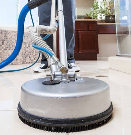 Tile Cleaning process